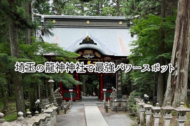 埼玉の龍神神社で最強パワースポット